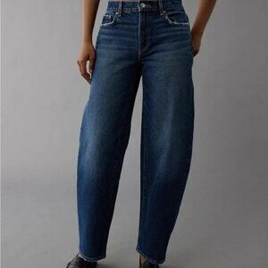 American Eagle Barrel Jeans Size 12